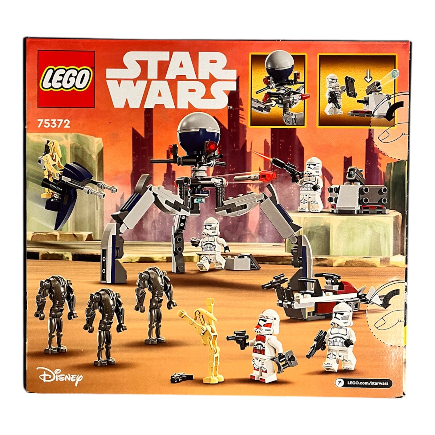 LEGO Star Wars 75372 Clone Trooper & Battle Droid Battle Pack