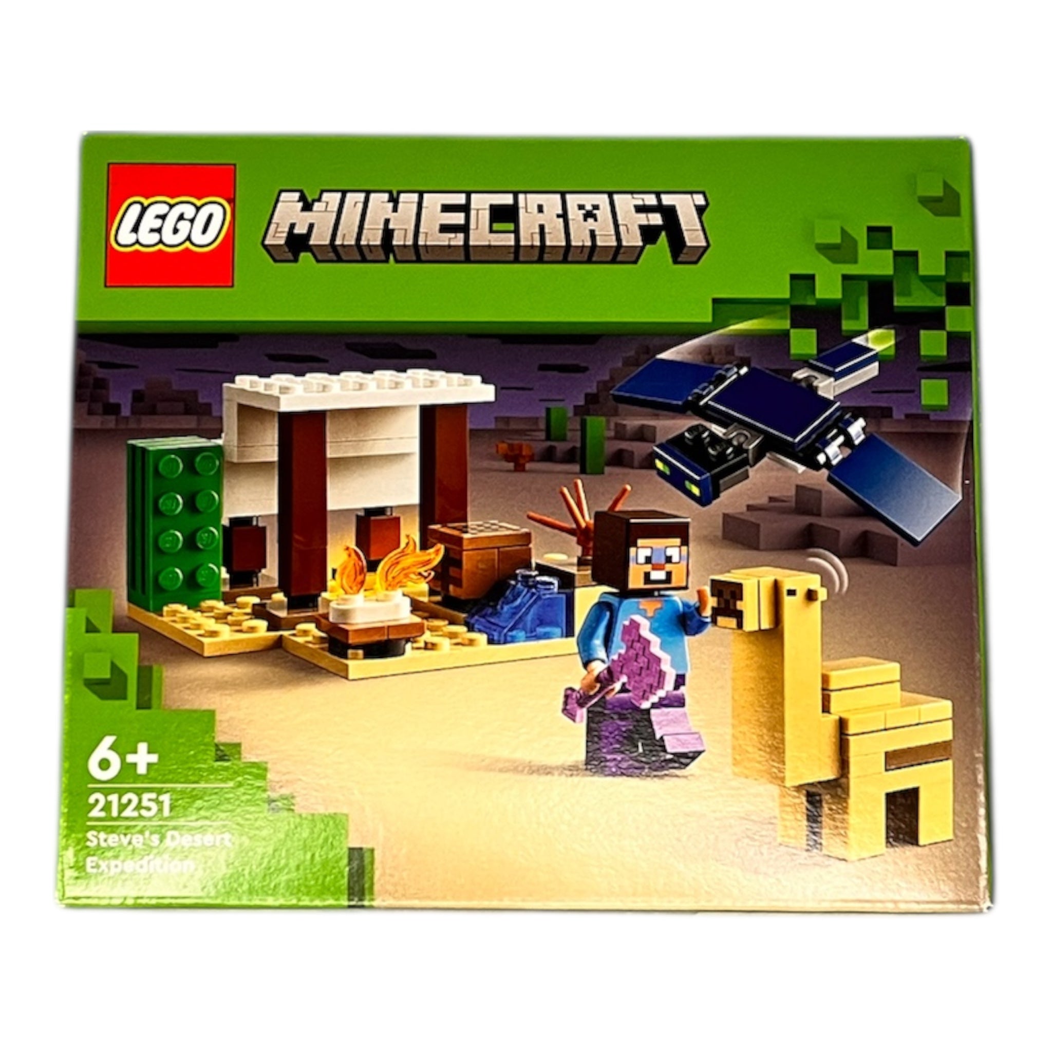 LEGO® Minecraft® Steves Wüstenexpedition