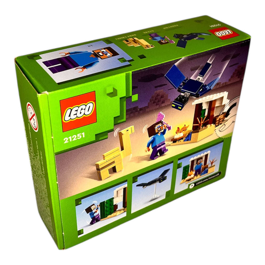 LEGO® Minecraft® Steves Wüstenexpedition