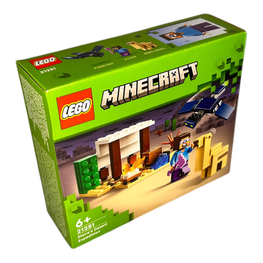 LEGO® Minecraft® Steves Wüstenexpedition