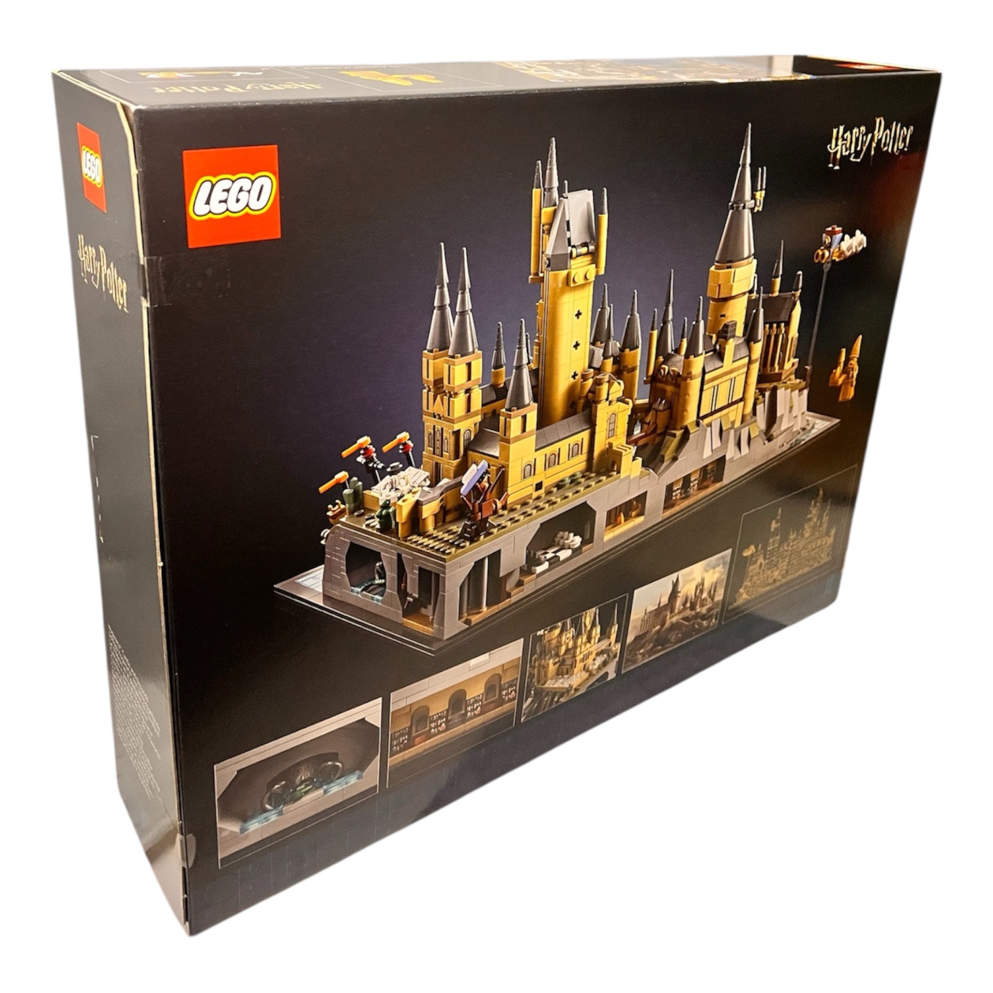 LEGO Harry Potter Schloss Hogwarts mit Schlossgelände - Set zum Sammeln für Erwachsene inkl. Hauptturm & Astronomieturm, Kammer des Schreckens & Architekt Minifigur - 76419