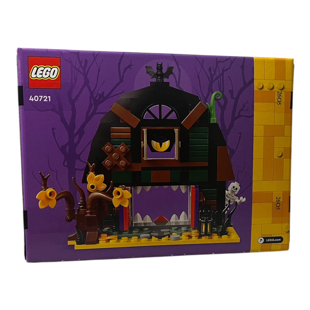 LEGO Halloween Scheune - Kinder Spielzeug mit Skelett Minifigur 40721