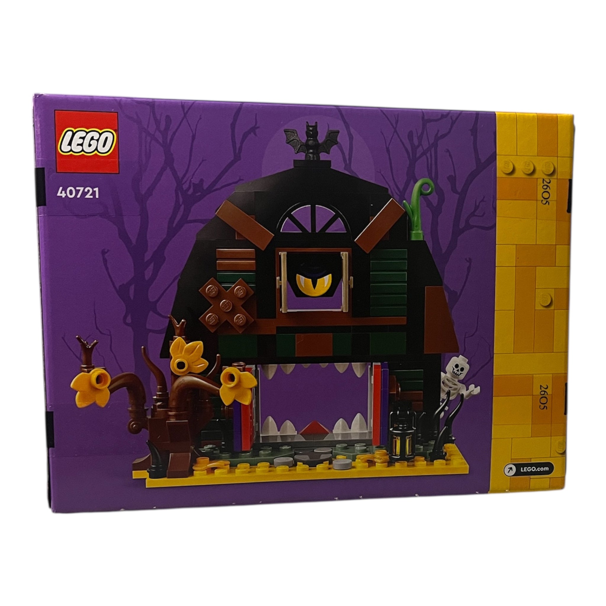LEGO Halloween Scheune - Kinder Spielzeug mit Skelett Minifigur 40721
