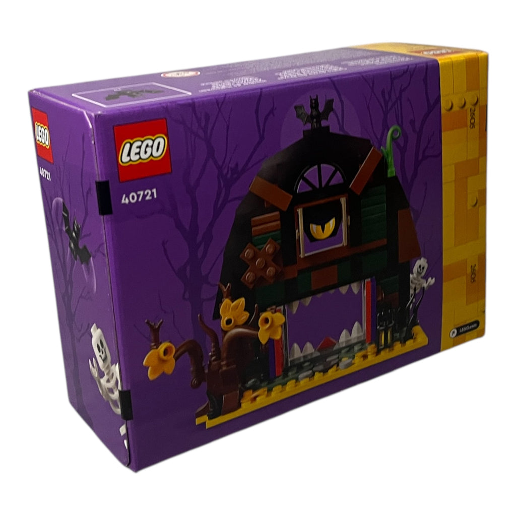 LEGO Halloween Scheune - Kinder Spielzeug mit Skelett Minifigur 40721