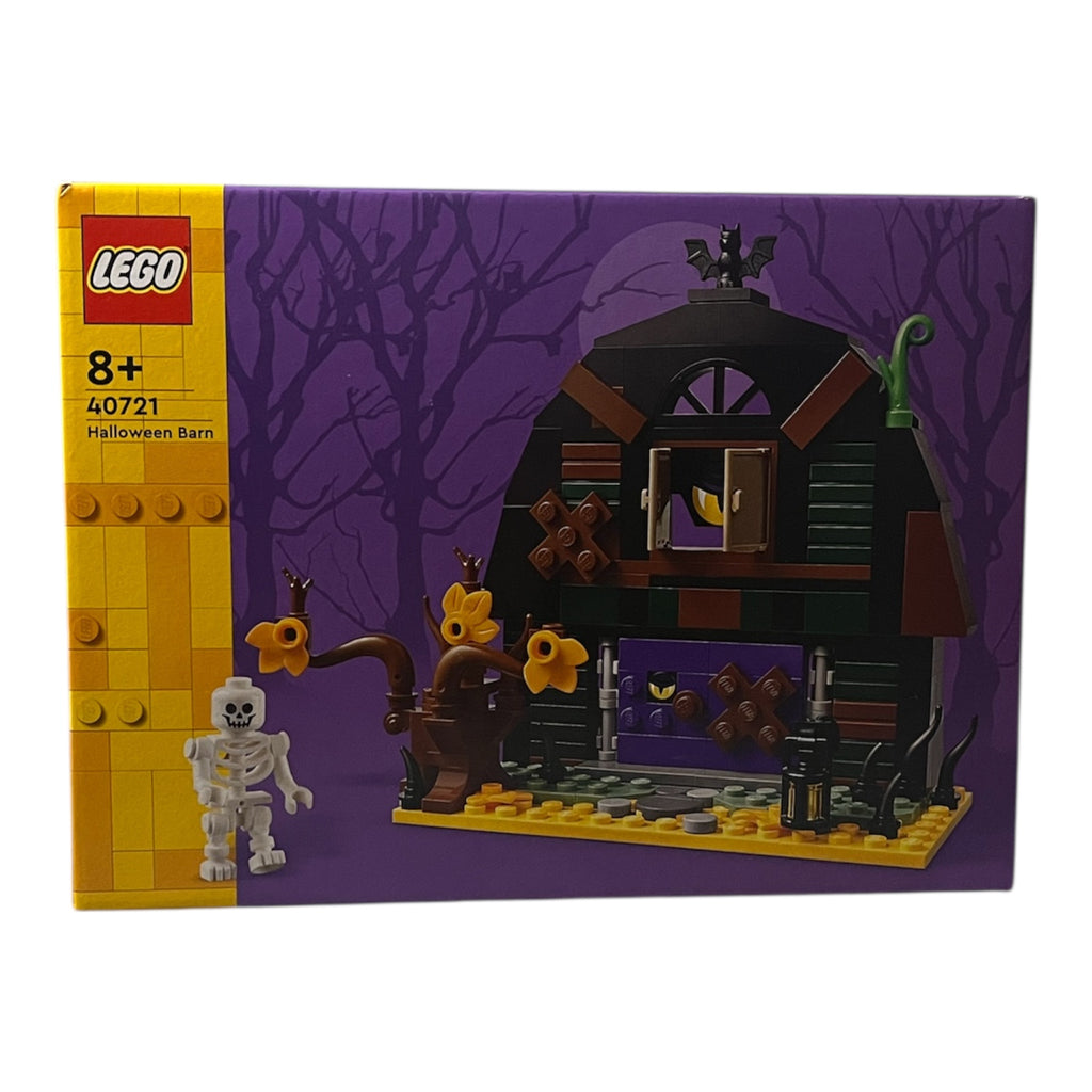 LEGO Halloween Scheune - Kinder Spielzeug mit Skelett Minifigur 40721