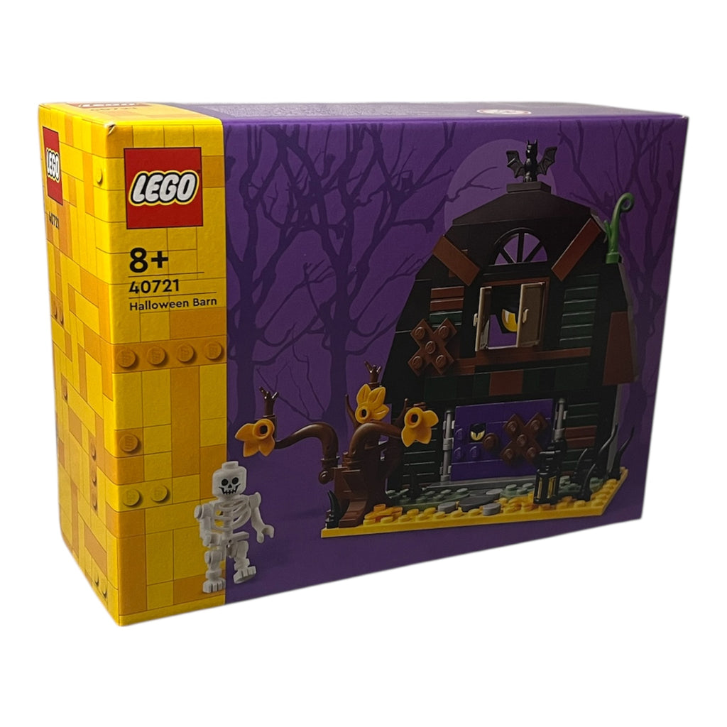 LEGO Halloween Scheune - Kinder Spielzeug mit Skelett Minifigur 40721